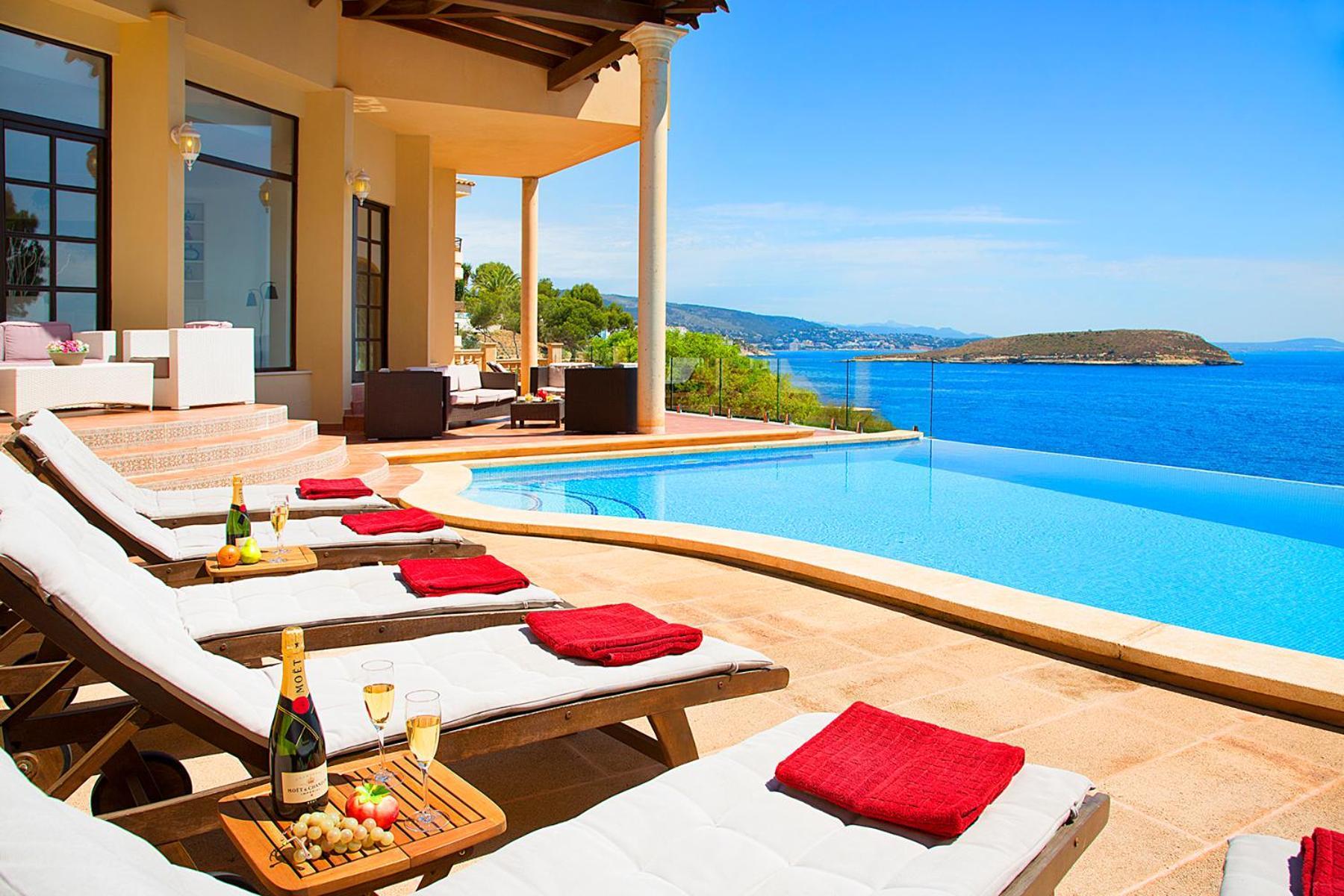 Villa Juan Carlos Cala Vinas  Buitenkant foto